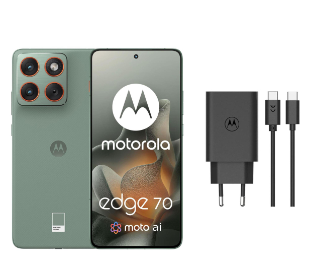 Motorola edge 70 5G 12/512GB Lily Pad 120Hz + Ładowarka 68W - 1486860 - zdjęcie